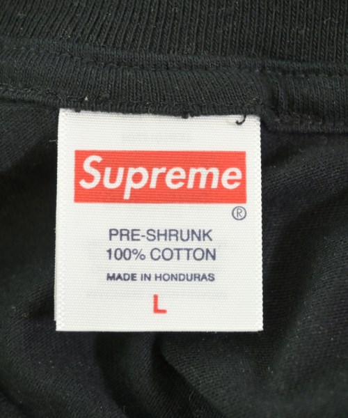 Supreme（シュプリーム）Tシャツ・カットソー 黒 サイズ:L メンズ/2200733352027
