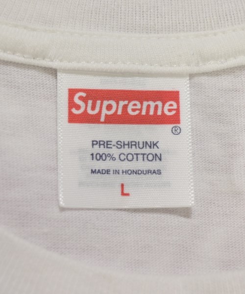 Supreme（シュプリーム）Tシャツ・カットソー 白 サイズ:L メンズ/2200733439070