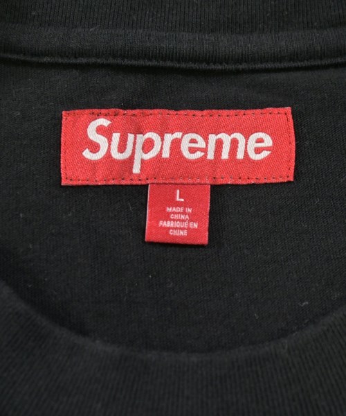 Supreme（シュプリーム）Tシャツ・カットソー 黒 サイズ:L メンズ/2200733439087