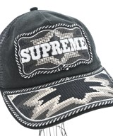 Supreme（シュプリーム）キャップ 黒 サイズ:- メンズ/2200733439148