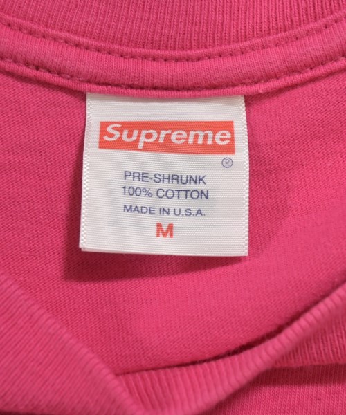 Supreme（シュプリーム）Tシャツ・カットソー ピンク サイズ:M メンズ/2200733552045