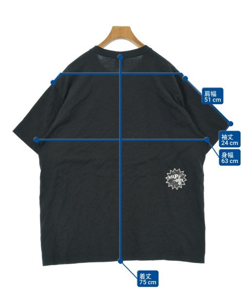 Supreme（シュプリーム）Tシャツ・カットソー 黒 サイズ:XL メンズ/2200733779039