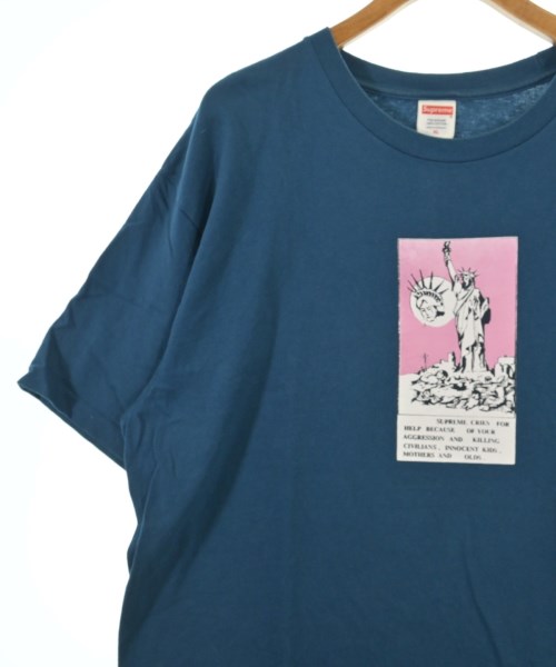 Supreme（シュプリーム）Tシャツ・カットソー 青 サイズ:XL メンズ/2200733779060
