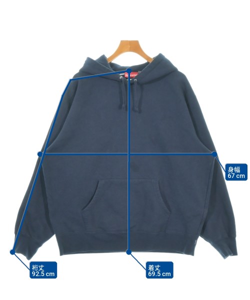 Supreme（シュプリーム）パーカー 紺 サイズ:L メンズ/2200734080035