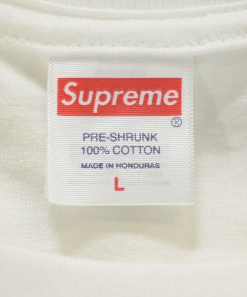 Supreme（シュプリーム）Tシャツ・カットソー 白 サイズ:L メンズ/2200734126023