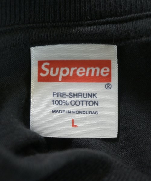 Supreme（シュプリーム）Tシャツ・カットソー 黒 サイズ:L メンズ/2200732321048