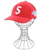 Supreme（シュプリーム）キャップ 赤 サイズ:- メンズ/2200732321109