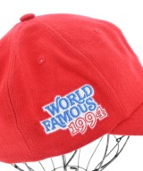 Supreme（シュプリーム）キャップ 赤 サイズ:- メンズ/2200732321109