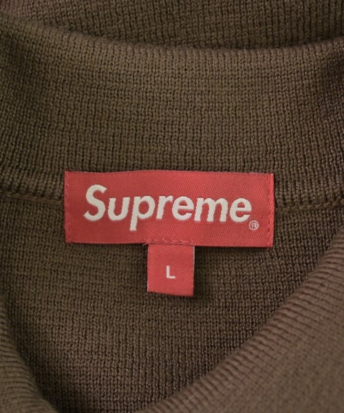 Supreme（シュプリーム）カーディガン 茶 サイズ:L メンズ/2200734559098
