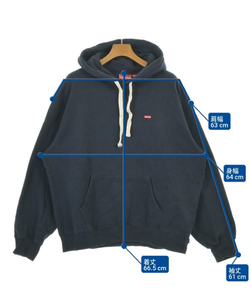 Supreme（シュプリーム）パーカー 紺 サイズ:L メンズ/2200734668028