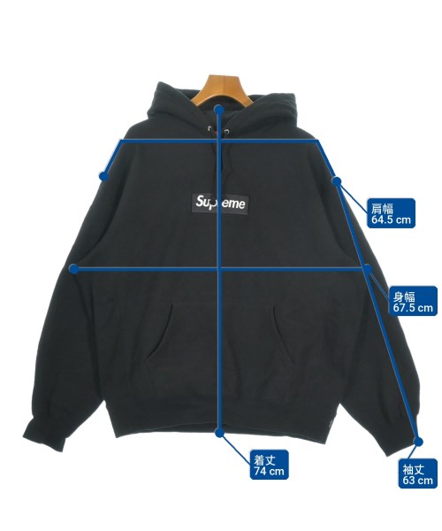 Supreme（シュプリーム）パーカー 黒 サイズ:L メンズ/2200734668035