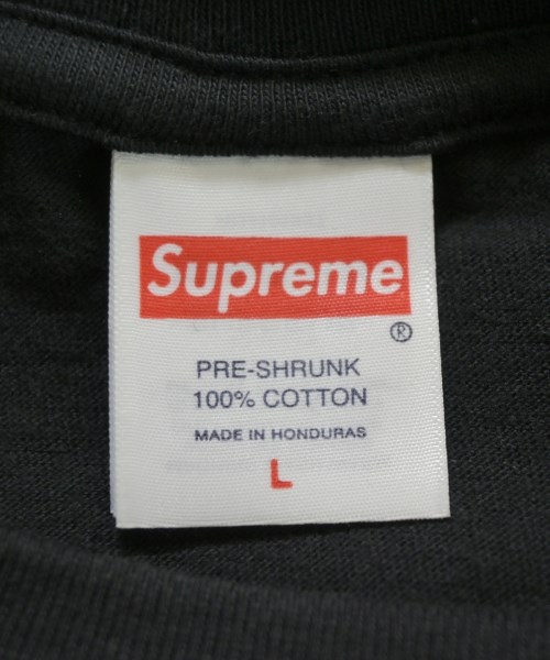Supreme（シュプリーム）Tシャツ・カットソー 黒 サイズ:L メンズ/2200734782021