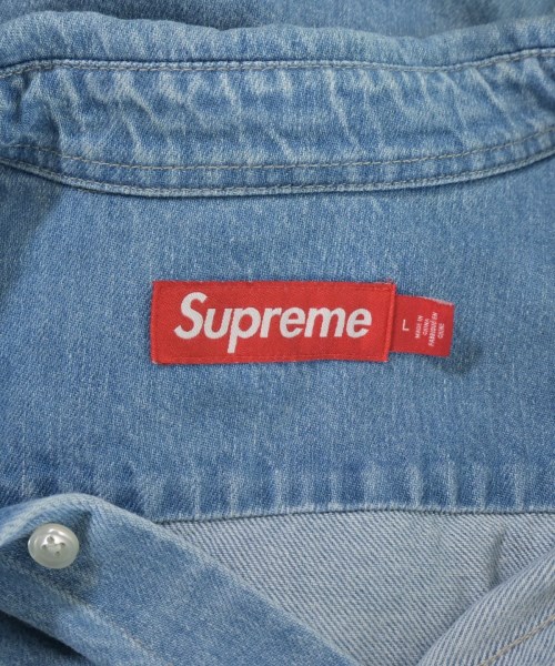 Supreme（シュプリーム）カジュアルシャツ 青 サイズ:L メンズ/2200735454057