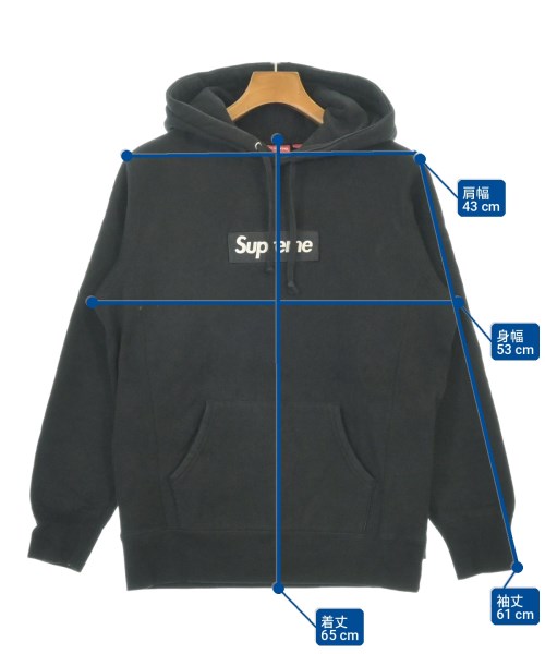 Supreme（シュプリーム）パーカー 黒 サイズ:S メンズ/2200730999089