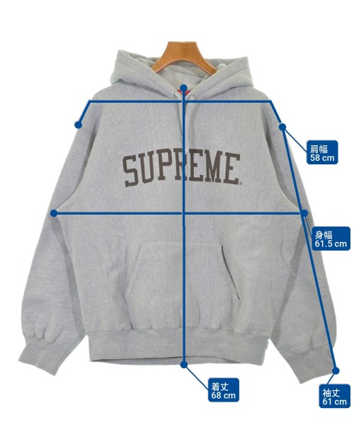 Supreme（シュプリーム）パーカー グレー サイズ:M メンズ/2200736717014