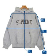 Supreme（シュプリーム）パーカー グレー サイズ:M メンズ/2200736717014