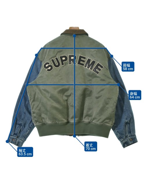 Supreme（シュプリーム）ミリタリーブルゾン カーキ サイズ:L メンズ/2200736149020