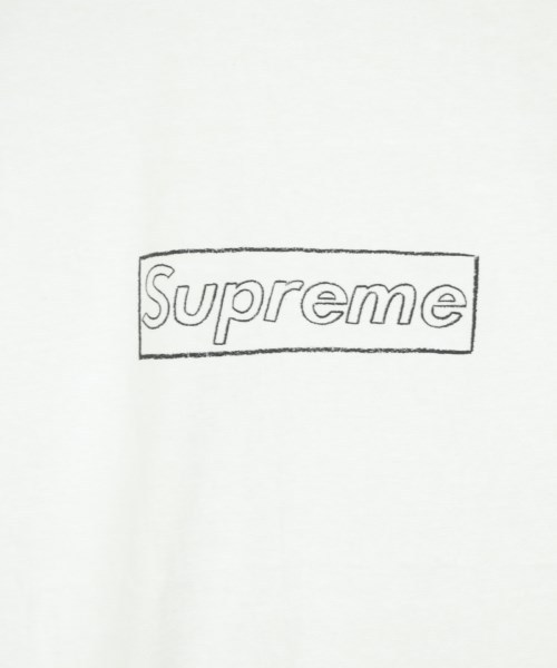 Supreme（シュプリーム）Tシャツ・カットソー 白 サイズ:L メンズ/2200737040180