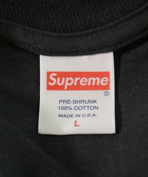 Supreme（シュプリーム）Tシャツ・カットソー 黒 サイズ:L メンズ/2200737040197