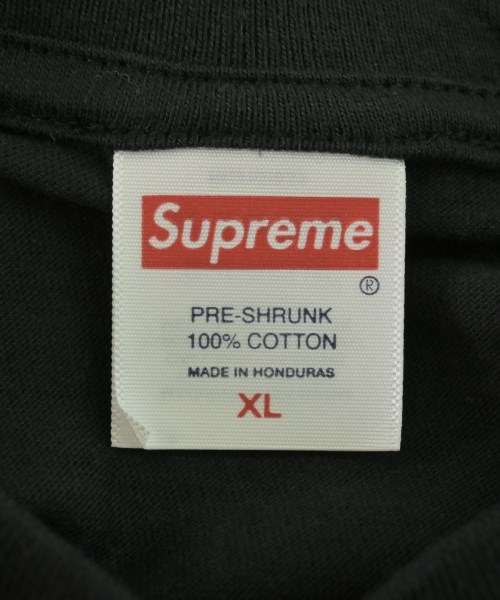 Supreme（シュプリーム）Tシャツ・カットソー 黒 サイズ:XL メンズ/2200719369216