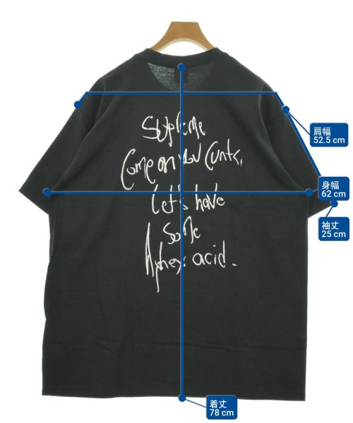 Supreme（シュプリーム）Tシャツ・カットソー 黒 サイズ:XL メンズ/2200719369216