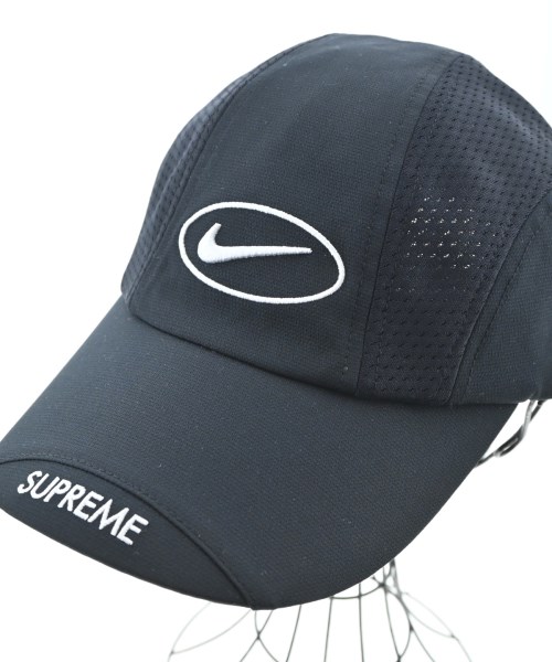 Supreme（シュプリーム）キャップ 黒 サイズ:- メンズ/2200719369285
