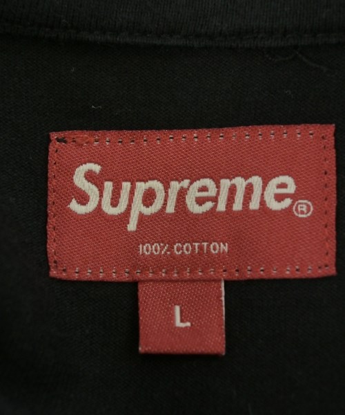 Supreme（シュプリーム）Tシャツ・カットソー 黒 サイズ:L メンズ/2200719853029