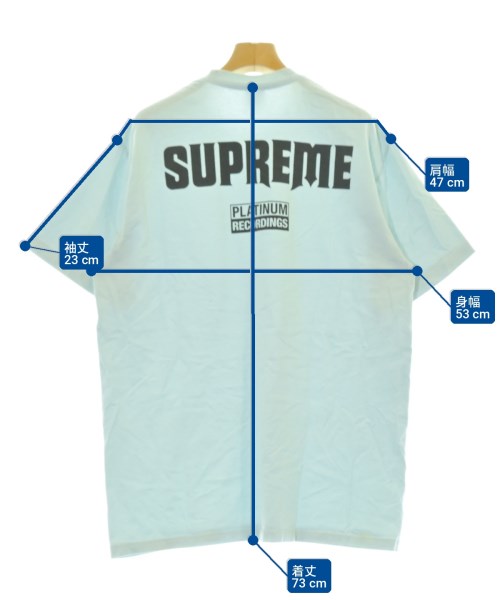 Supreme（シュプリーム）Tシャツ・カットソー 青 サイズ:L メンズ/2200719399145