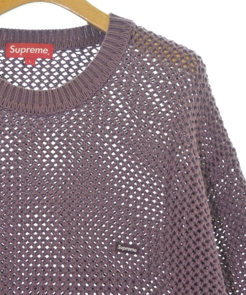 Supreme（シュプリーム）ニット・セーター 紫 サイズ:L メンズ/2200719399237