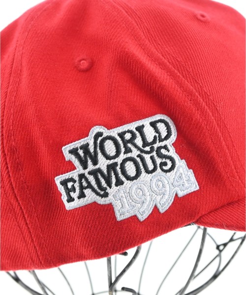 Supreme（シュプリーム）キャップ 赤 サイズ:- メンズ/2200719507304