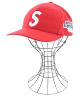 Supreme（シュプリーム）キャップ 赤 サイズ:- メンズ/2200719507304