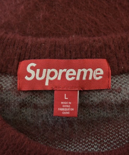 Supreme（シュプリーム）ニット・セーター 赤 サイズ:L メンズ/2200720093049