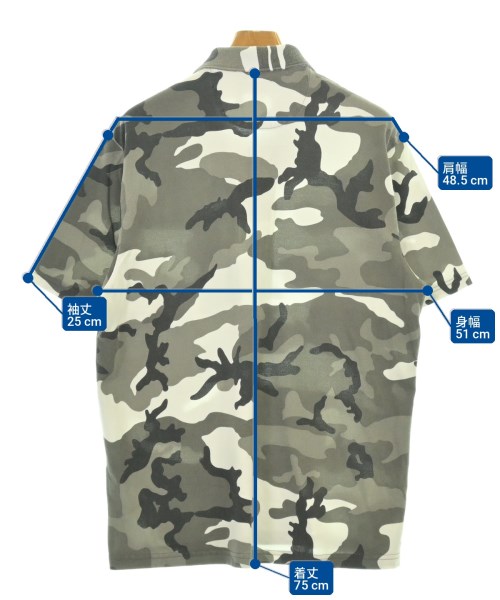 Supreme（シュプリーム）ポロシャツ グレー サイズ:M メンズ/2200720316049