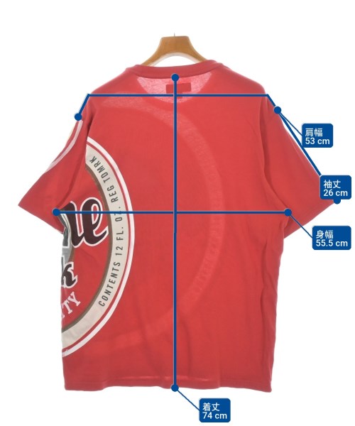 Supreme（シュプリーム）Tシャツ・カットソー 赤 サイズ:M メンズ/2200720316063