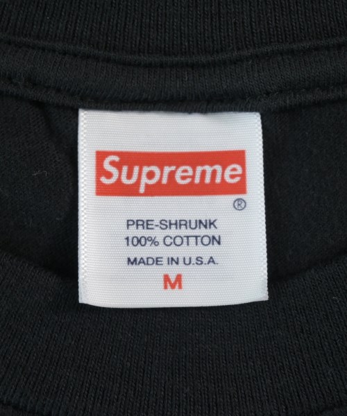 Supreme（シュプリーム）Tシャツ・カットソー 黒 サイズ:M メンズ/2200720337013