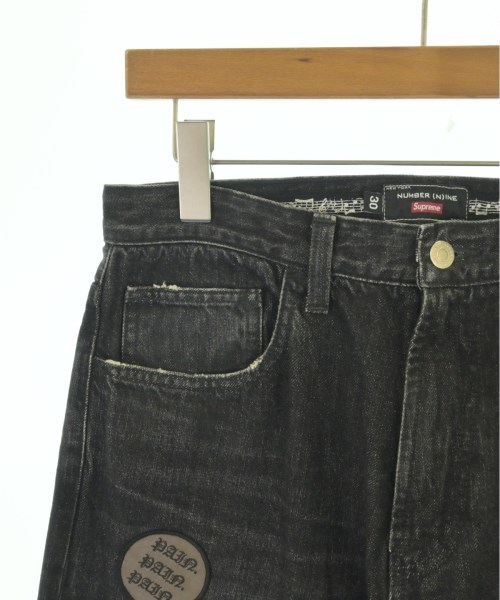 Supreme（シュプリーム）デニムパンツ 黒 サイズ:30(M位) メンズ/2200720792027