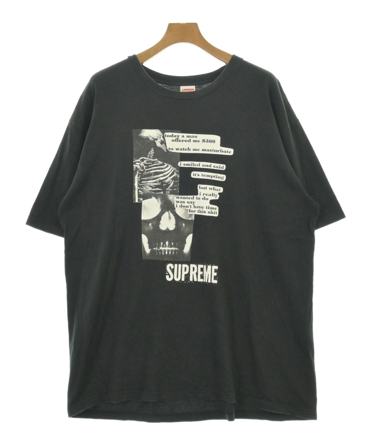 Supreme（シュプリーム）Tシャツ・カットソー 黒 サイズ:XL メンズ