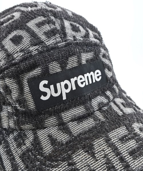 Supreme（シュプリーム）キャップ 黒 サイズ:F メンズ/2200721689036