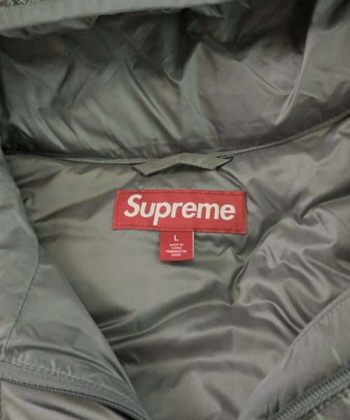 Supreme（シュプリーム）ダウンジャケット/ダウンベスト シルバー サイズ:L メンズ/2200721247021