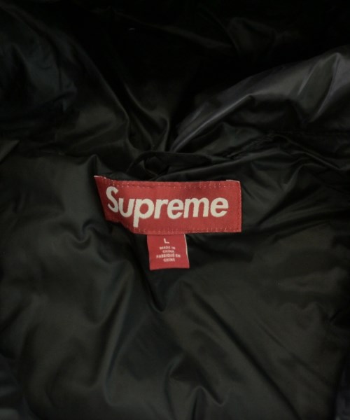 Supreme（シュプリーム）ダウンジャケット/ダウンベスト 黒 サイズ:L メンズ/2200721247038
