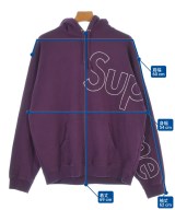 Supreme（シュプリーム）パーカー 紫 サイズ:M メンズ/2200721623108
