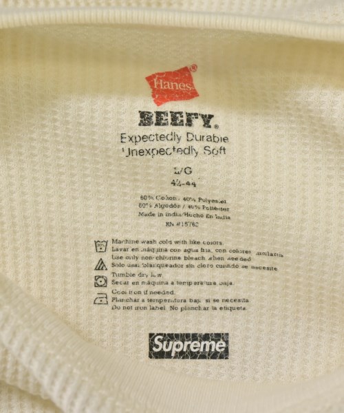 Supreme（シュプリーム）Tシャツ・カットソー 白 サイズ:L メンズ/2200721310107