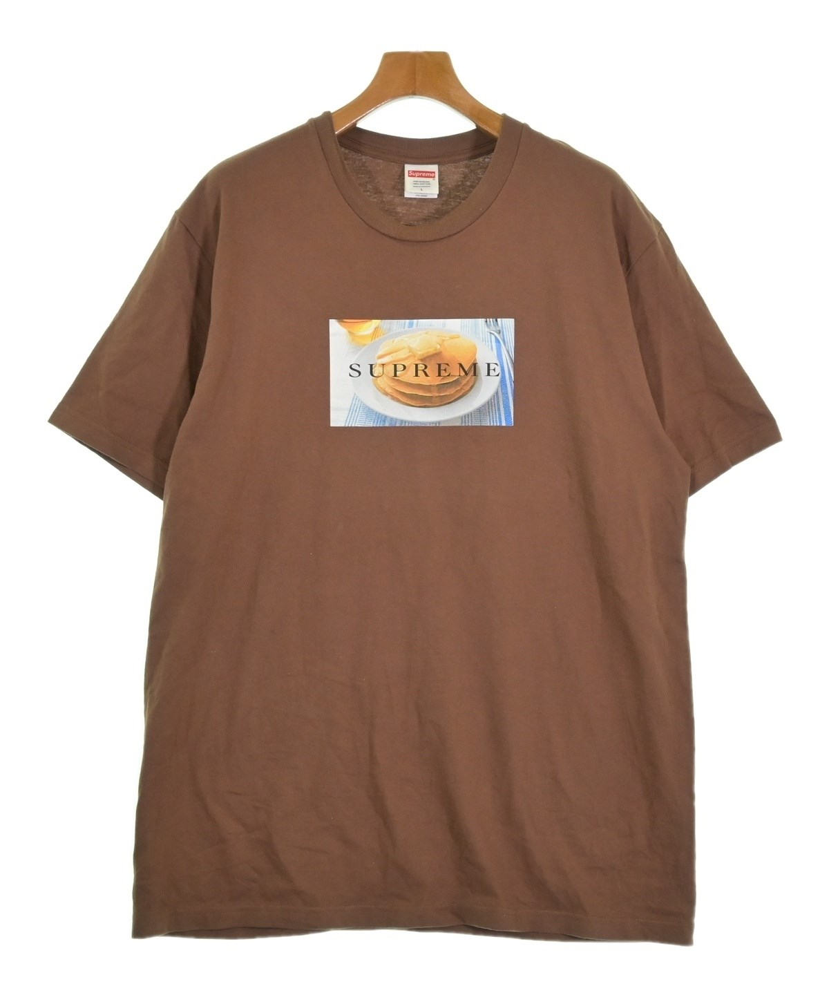 Supreme（シュプリーム）Tシャツ・カットソー 茶 サイズ:L メンズ