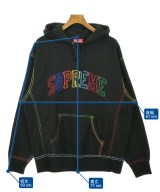 Supreme（シュプリーム）パーカー 黒 サイズ:L メンズ/2200722697016