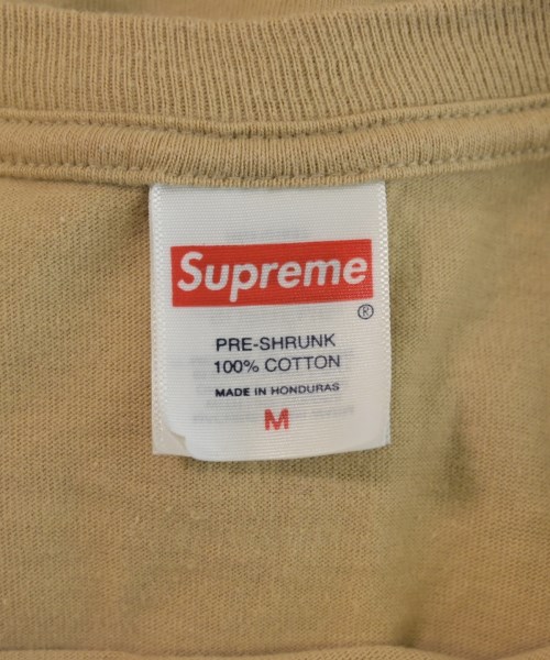 Supreme（シュプリーム）Tシャツ・カットソー ベージュ サイズ:M メンズ/2200722841051