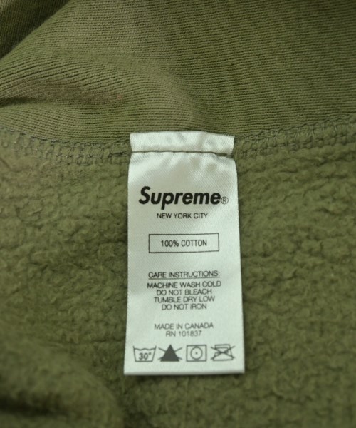 Supreme（シュプリーム）パーカー カーキ サイズ:L メンズ/2200722910047