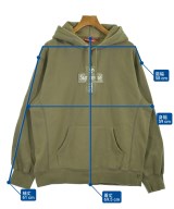 Supreme（シュプリーム）パーカー カーキ サイズ:L メンズ/2200722910047
