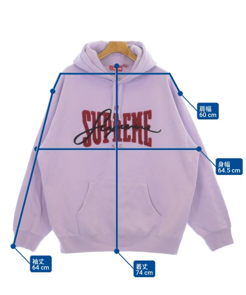 Supreme（シュプリーム）パーカー 紫 サイズ:L メンズ/2200722988084