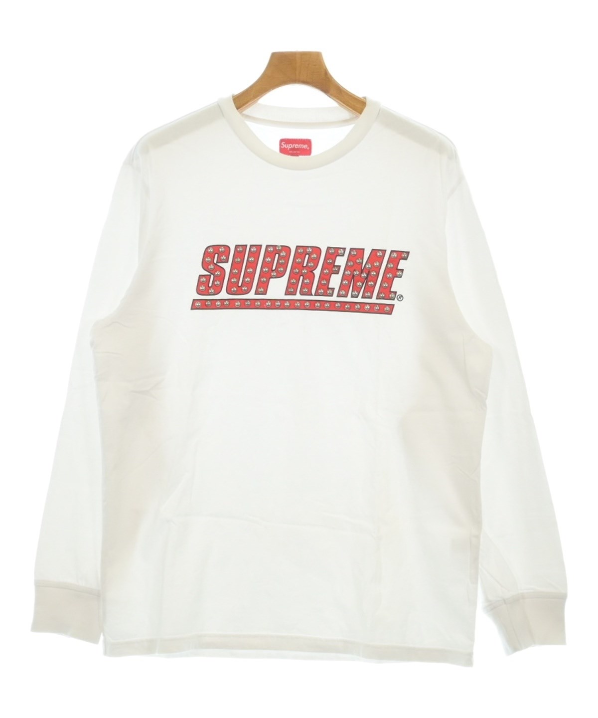 supreme シャツ Mサイズ Supreme（シュプリーム）Tシャツ・カットソー 白 サイズ:M メンズ