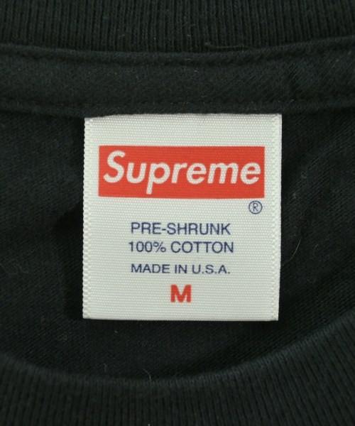 Supreme（シュプリーム）Tシャツ・カットソー 黒 サイズ:M メンズ/2200723022022